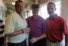 Chip Batchelder pictured in a casual event with friends and family