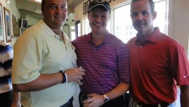 Chip Batchelder pictured in a casual event with friends and family