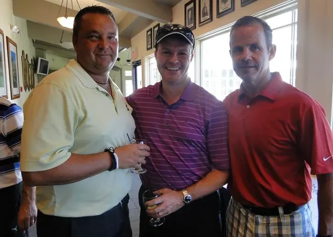 Chip Batchelder pictured in a casual event with friends and family